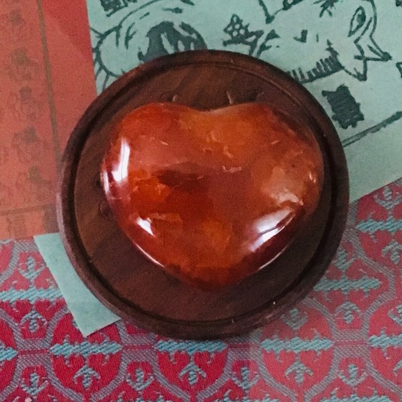 Other - HEART SHAPED ~ CARNELIAN GEMSTONE
